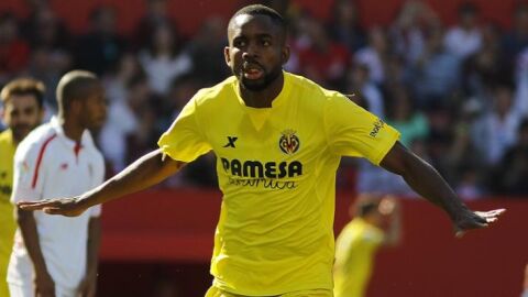 El delantero del Villarreal, Cedrick Bakambu