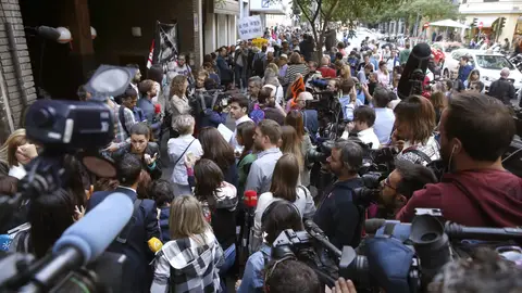 Sede del PSOE antes del Comité Federal Sede del PSOE antes del Comité Federal