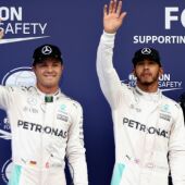 Rosberg, Hamilton y Verstappen en Malasia