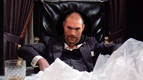 Tyson Fury, como 'Scarface'