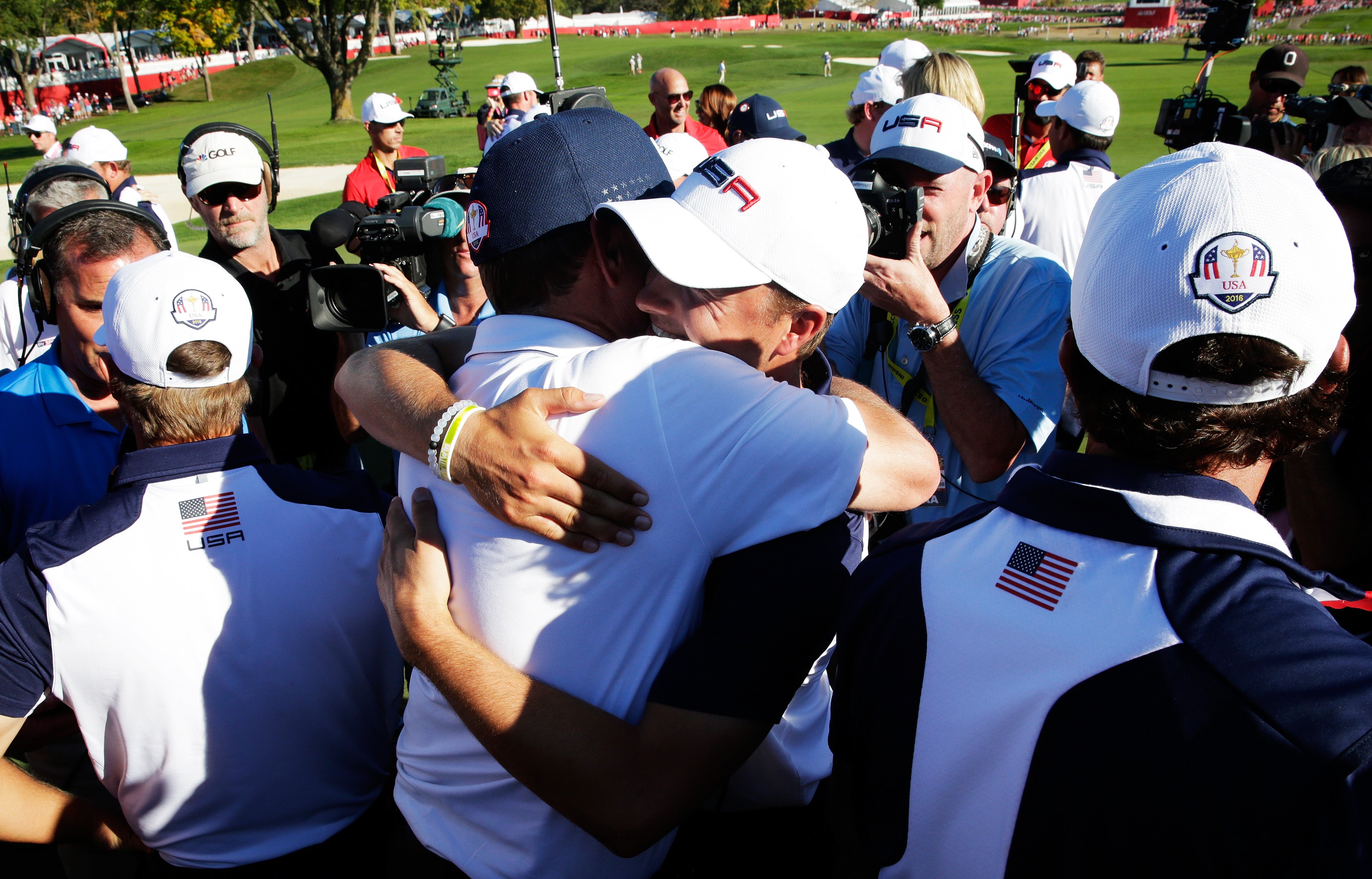 EEUU reconquista la Ryder cup ante Europa EEUU reconquista la Ryder cup ante Europa