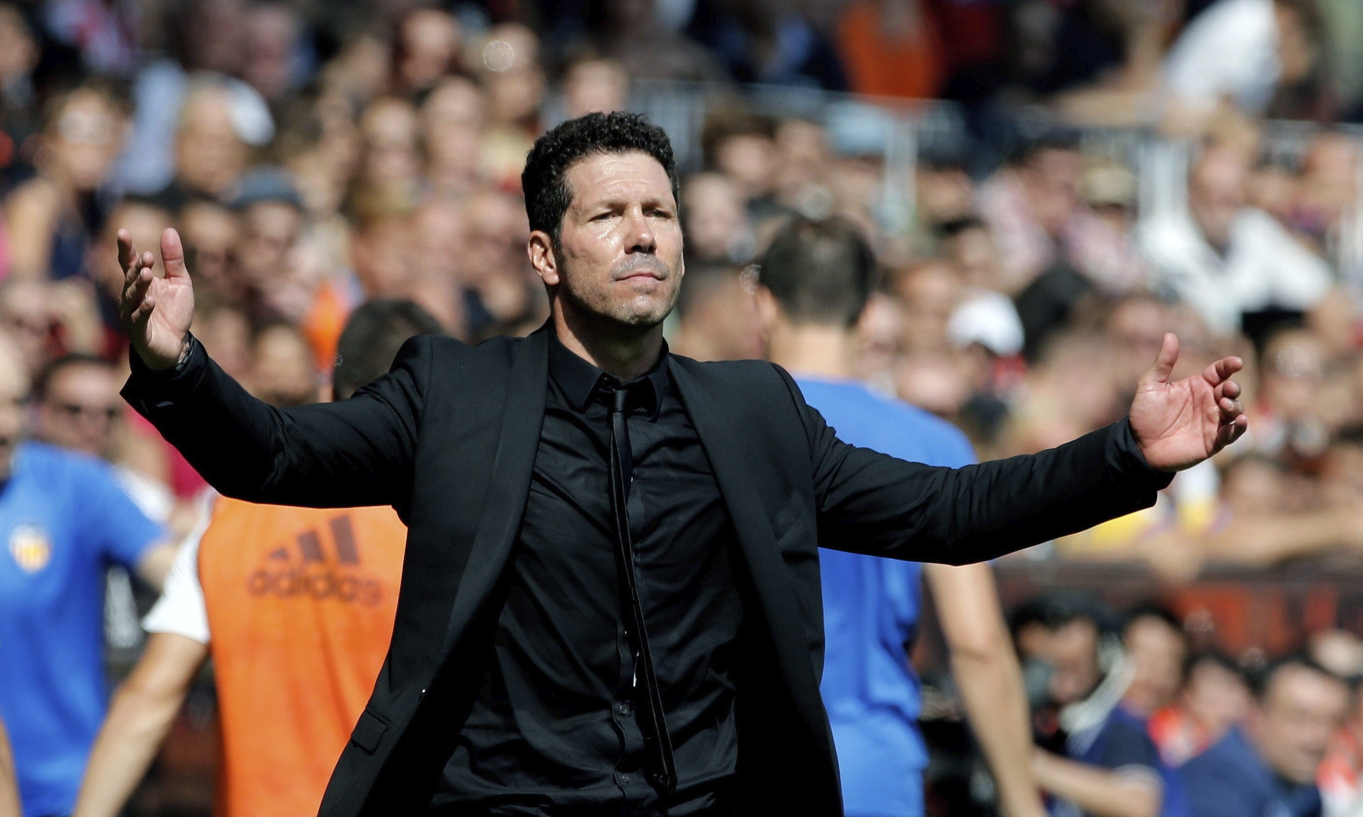 Simeone: "La parada de Alves en el penalti de Griezmann fue maravillosa" Simeone: "La parada de Alves en el penalti de Griezmann fue maravillosa"