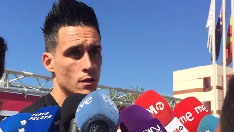 José Callejón atiende a los medios en Las Rozas José Callejón atiende a los medios en Las Rozas