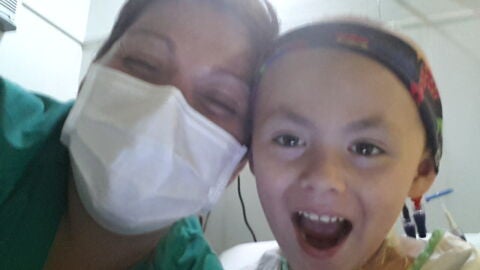 Jaime y su madre