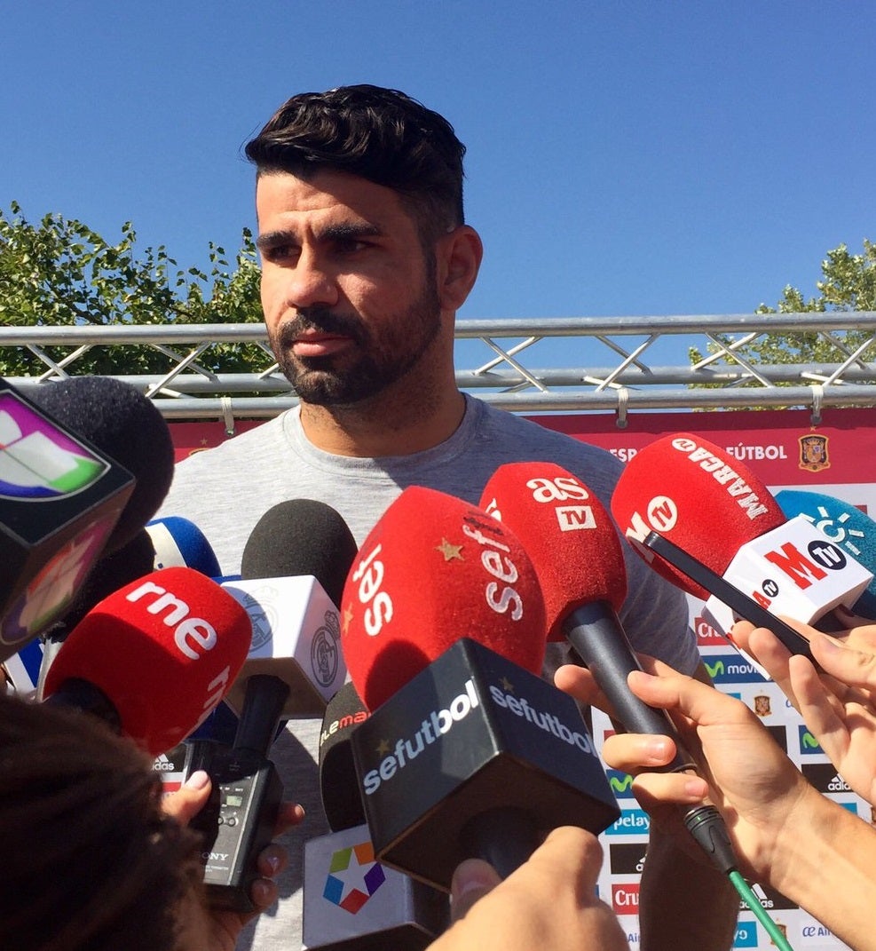 Diego Costa: "No puedo quejarme de Del Bosque, me dio la confianza que necesitaba, igual que Lopetegui" Diego Costa: "No puedo quejarme de Del Bosque, me dio la confianza que necesitaba, igual que Lopetegui"