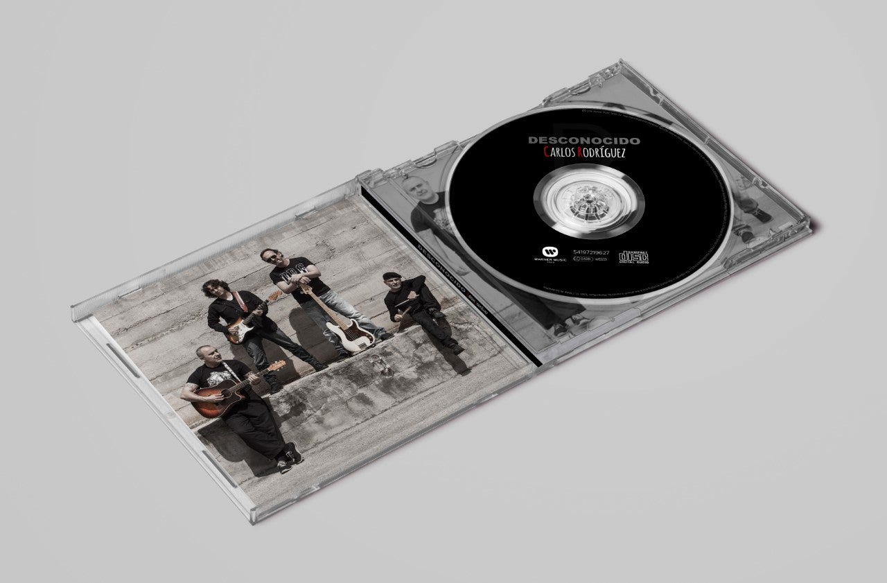 Carlos Rodríguez lanza su primer disco, al que titula “Desconocido” Carlos Rodríguez lanza su primer disco, al que titula “Desconocido”