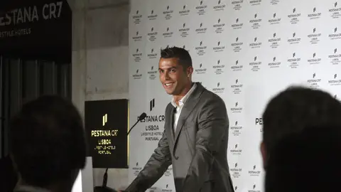 Cristiano Ronaldo, durante la inauguración de su hotel Cristiano Ronaldo, durante la inauguración de su hotel