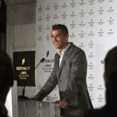 Cristiano Ronaldo, durante la inauguración de su hotel