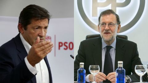 Javier Fern&aacute;ndez y Mariano Rajoy