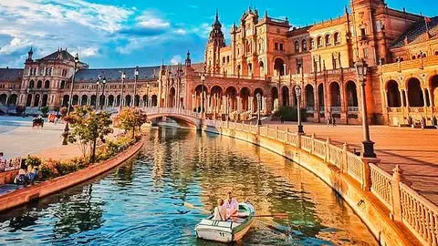 Plaza de España en Sevilla Plaza de España en Sevilla