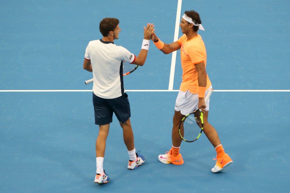 Nadal y Carreño llegan a la final de China tras ganar a los gemelos Bryan Nadal y Carreño llegan a la final de China tras ganar a los gemelos Bryan
