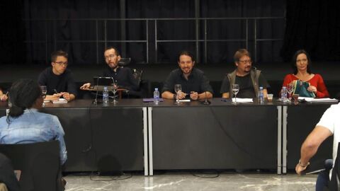 Pablo Iglesias al inicio del Consejo Ciudadano