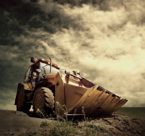 Tractor amarillo Tractor amarillo