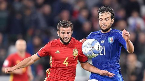 Nacho, jugador de la Selecci&oacute;n
