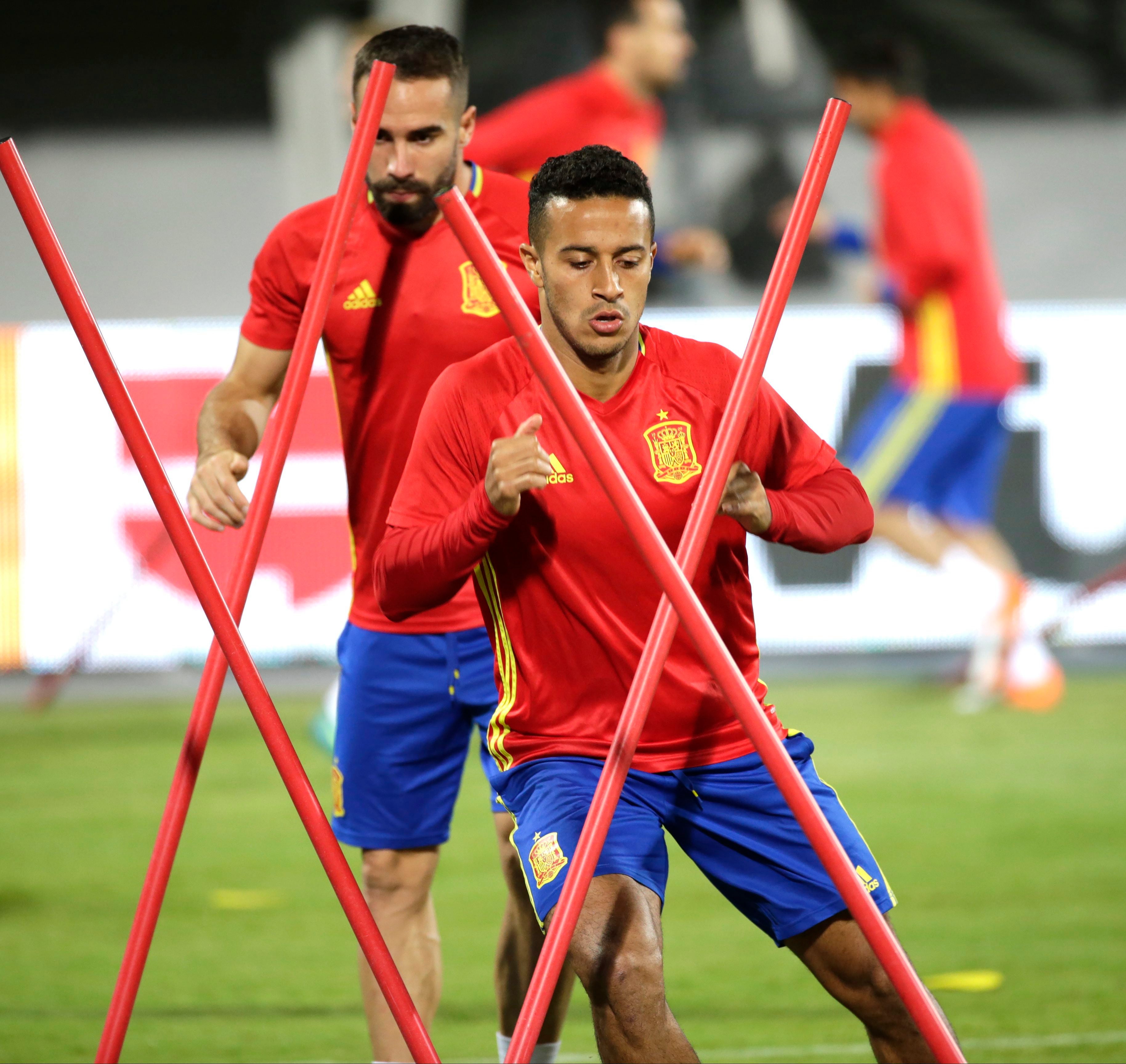 Thiago: "Albania está evolucionando y mejorando mucho" Thiago: "Albania está evolucionando y mejorando mucho"
