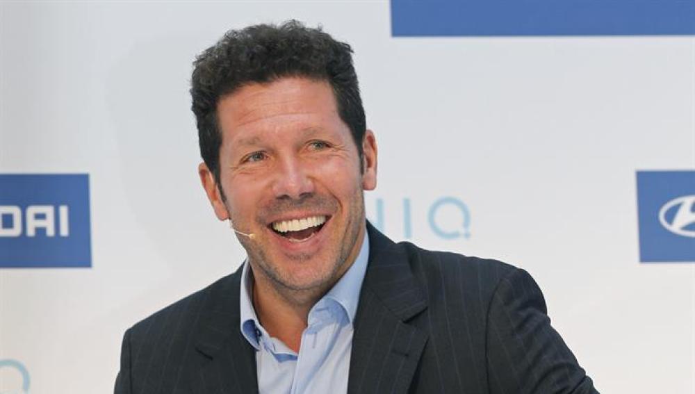 El entrenador Diego Pablo Simeone. El entrenador Diego Pablo Simeone.