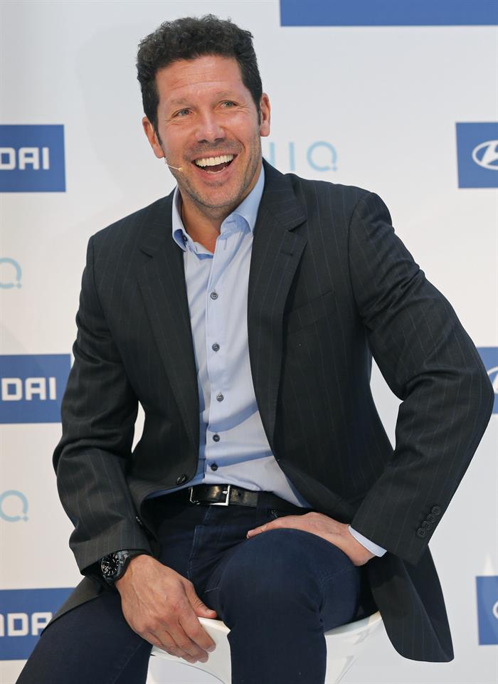 Simeone: "El mejor futuro se construye mejorando el presente" Simeone: "El mejor futuro se construye mejorando el presente"
