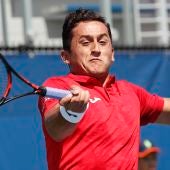 El tenista Nicolás Almagro en el torneo de Shanghái