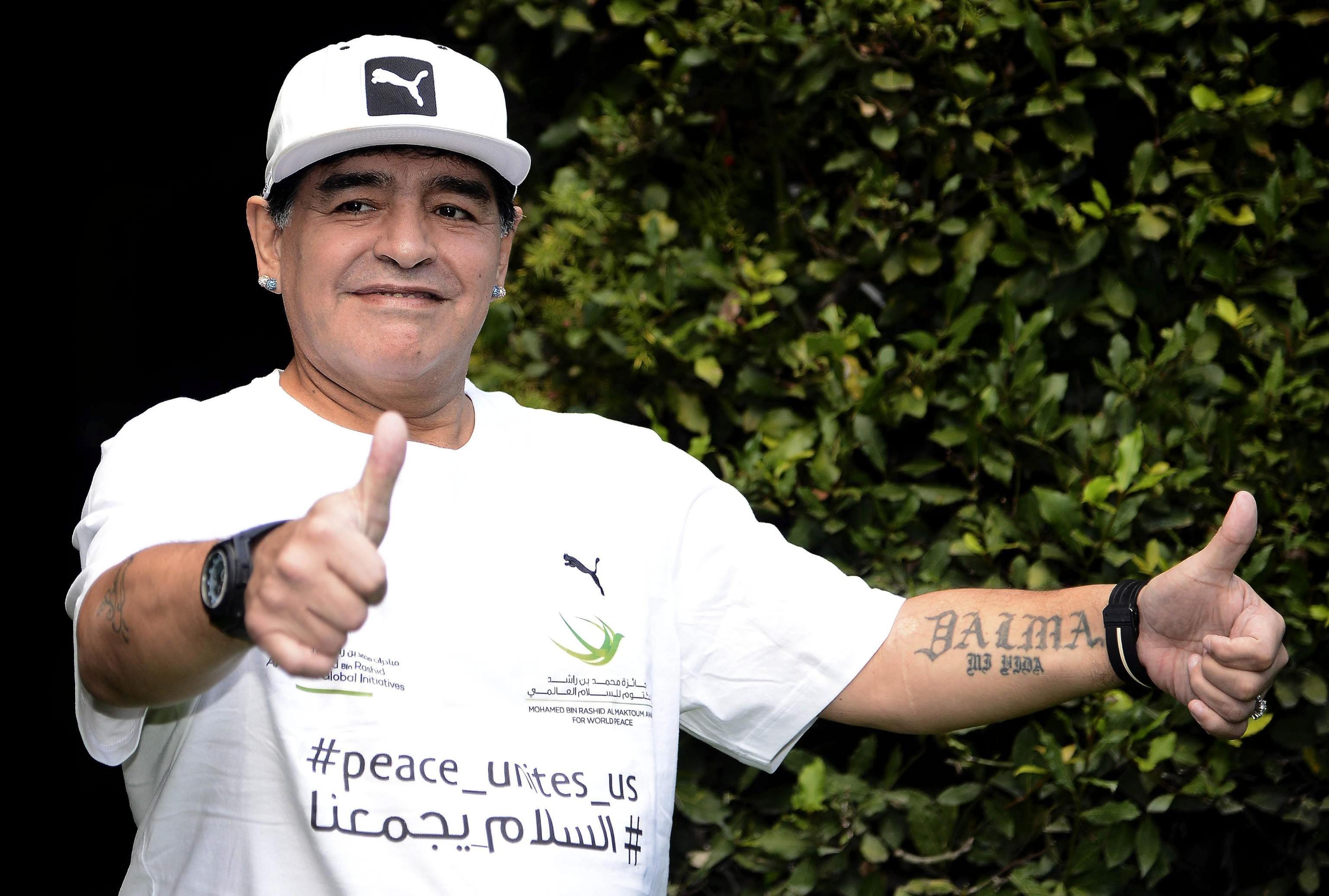 Maradona: "Hace 14 años que dejé las drogas" Maradona: "Hace 14 años que dejé las drogas"