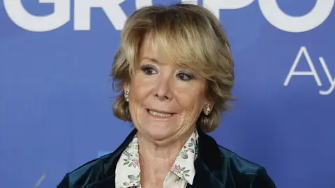 Esperanza Aguirre en una imagen de archivo Esperanza Aguirre en una imagen de archivo