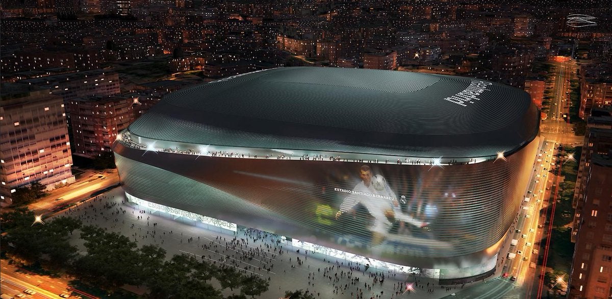 Así será el nuevo estadio Santiago Bernabéu: nueva fachada, techo retráctil y sin hotel de lujo Así será el nuevo estadio Santiago Bernabéu: nueva fachada, techo retráctil y sin hotel de lujo