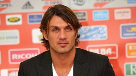 El exjugador del Milan, Paolo Maldini.