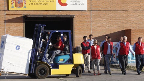 Env&iacute;o de ayuda humanitaria a Hait&iacute;