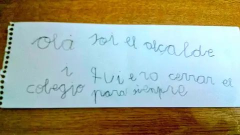 Carta de un niño de seis años a su profesora Carta de un niño de seis años a su profesora
