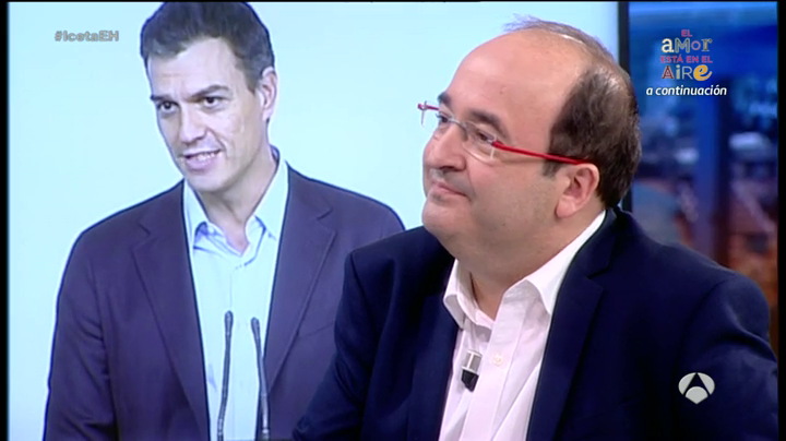 Iceta desmiente que Sánchez se vaya a presentar a las primarias del PSOE: "No quería ni oír hablar de ello" Iceta desmiente que Sánchez se vaya a presentar a las primarias del PSOE: "No quería ni oír hablar de ello"