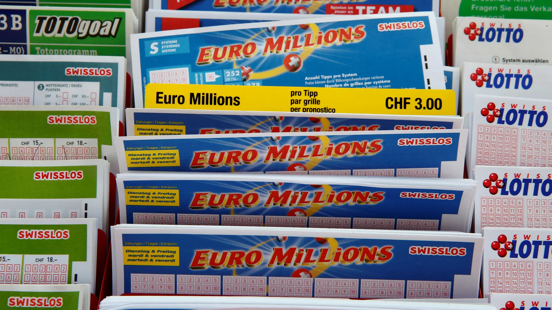 Imagen de archivo del sorteo Euromillones. 