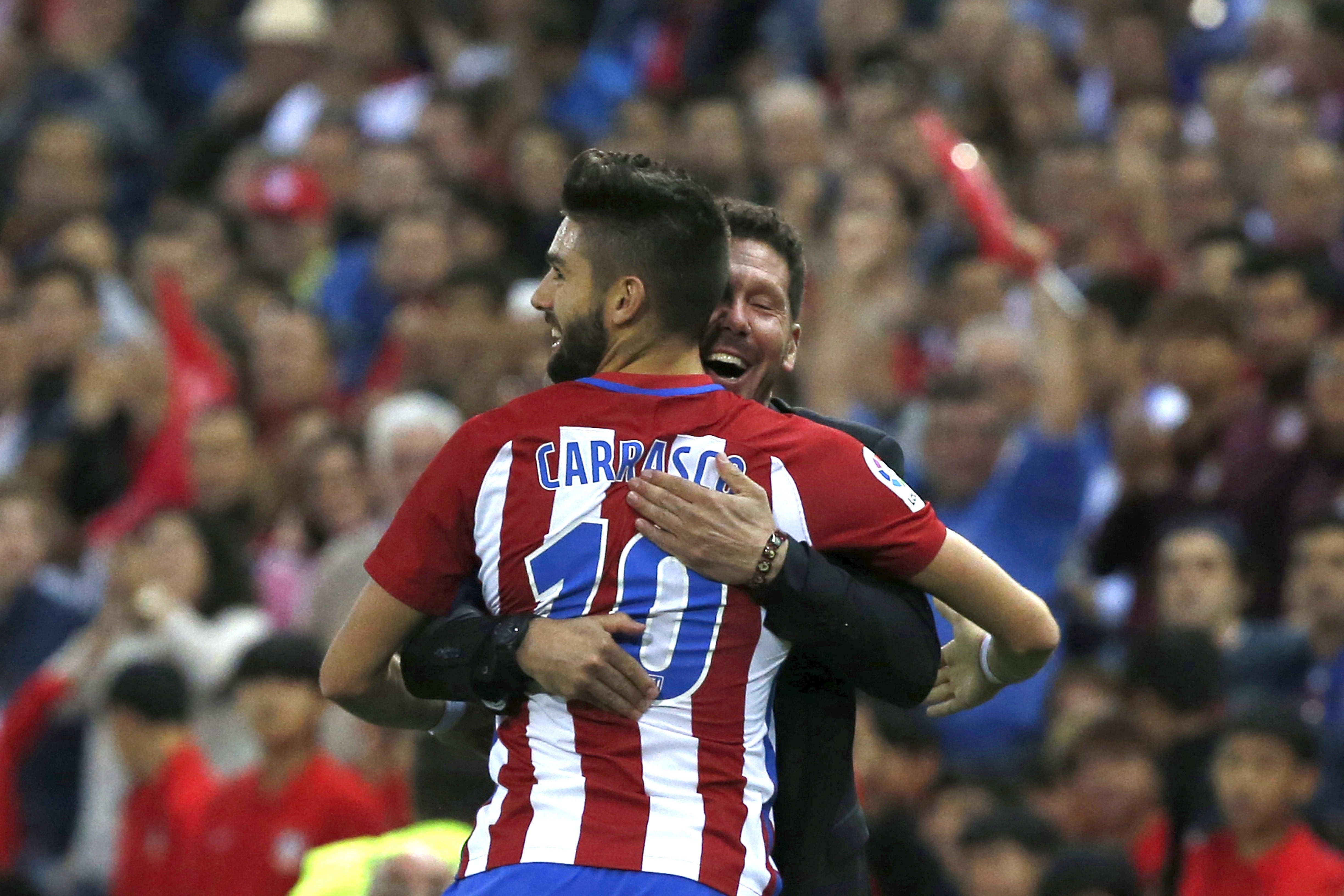 Carrasco: "Nunca había hecho tantos goles y es por el equipo" Carrasco: "Nunca había hecho tantos goles y es por el equipo"