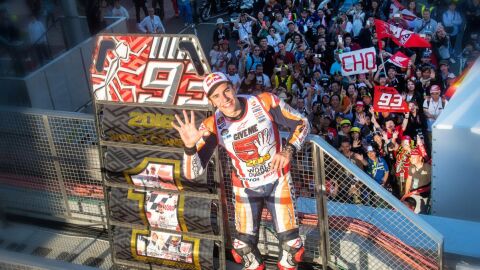 Marc M&aacute;rquez logra el campeonato del mundo de Moto GP
