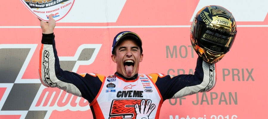 Marc Márquez se proclama campeón del mundo Marc Márquez se proclama campeón del mundo