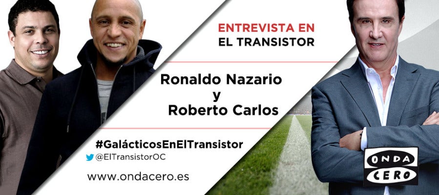 Ronaldo Nazario y Roberto Carlos en El Transistor Ronaldo Nazario y Roberto Carlos en El Transistor