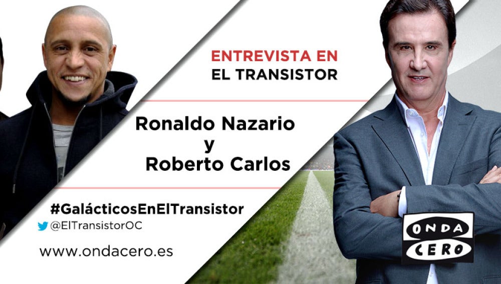 Ronaldo Nazario y Roberto Carlos en El Transistor