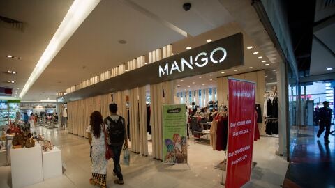 Una tienda Mango