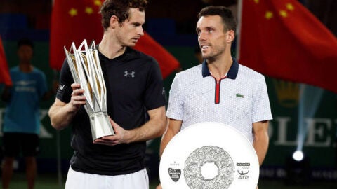 Roberto Bautista, tras la final de Shangh&aacute;i