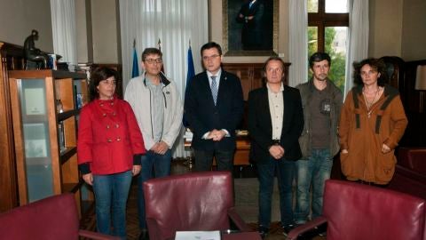 Reuni&oacute;n con el presidente de la JGPA
