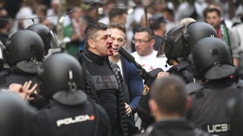 Altercados entre la Polic&iacute;a y ultras del Legia