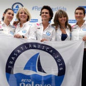 Cinco mujeres que han superado un cáncer se han unido para cruzar el Océano Atlántico