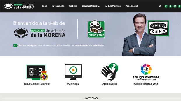 Web de la Fundación José Ramón de la Morena Web de la Fundación José Ramón de la Morena
