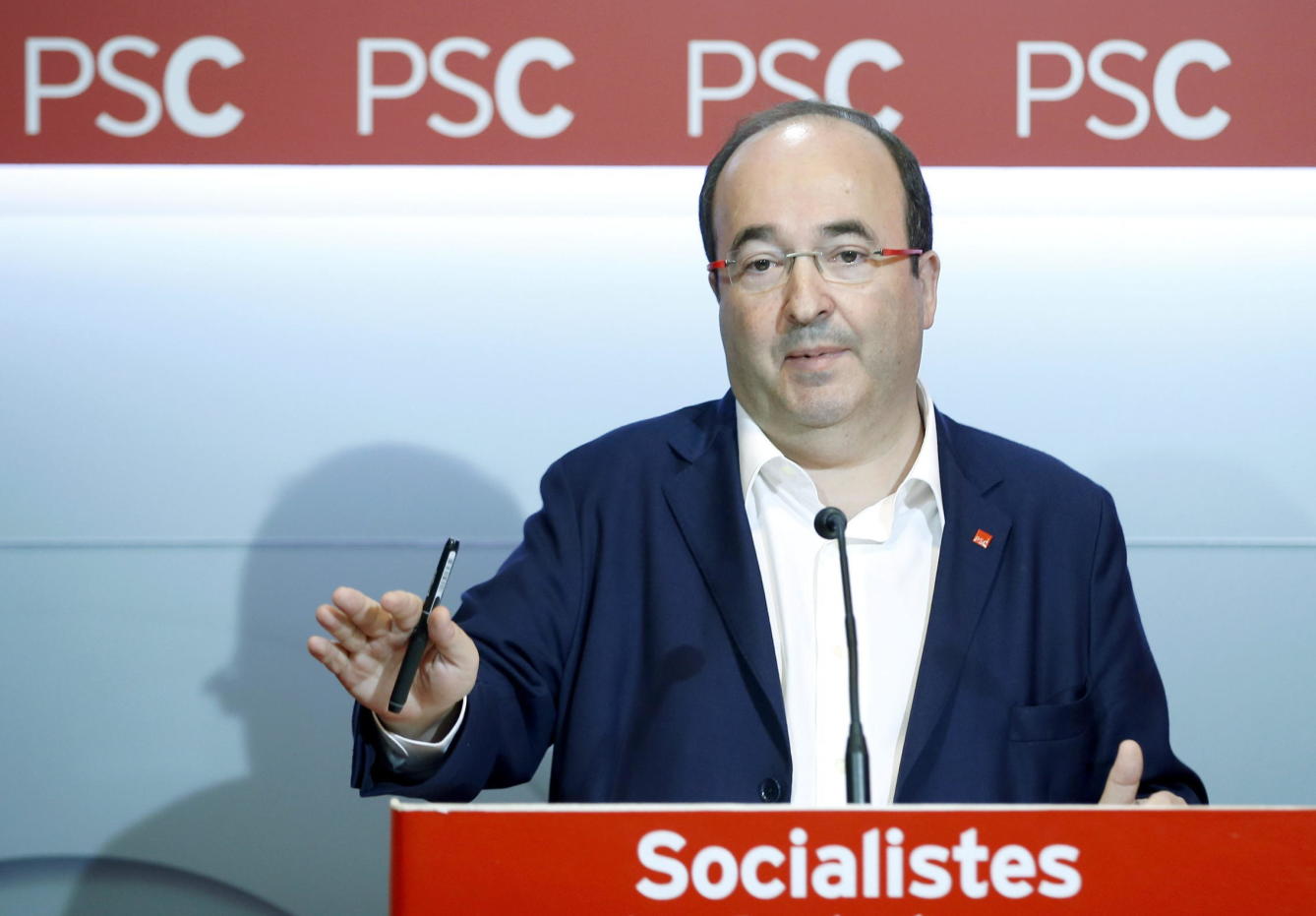 Miquel Iceta abanderará el 'no' en el Comité Federal y pedirá comprensión al PSOE Miquel Iceta abanderará el 'no' en el Comité Federal y pedirá comprensión al PSOE