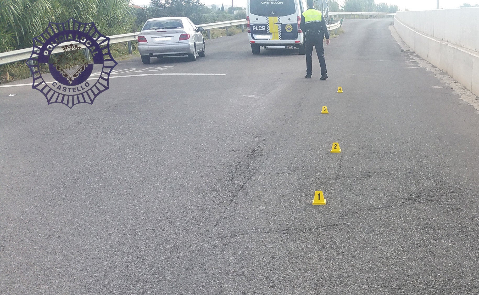 Un ciclista resulta herido al ser atropellado por un vehículo en el camino paralelo al río Seco Un ciclista resulta herido al ser atropellado por un vehículo en el camino paralelo al río Seco