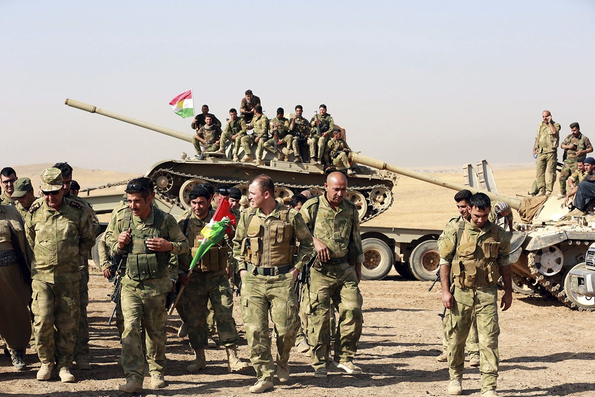 Liberado un miliciano español que luchaba contra Daesh y que fue detenido en el Kurdistán iraquí Liberado un miliciano español que luchaba contra Daesh y que fue detenido en el Kurdistán iraquí