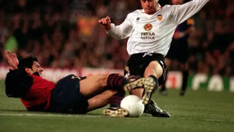 Barça y Valencia 1998 Barça y Valencia 1998