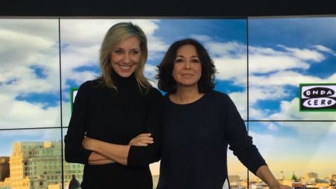 Marta Robles con Isabel Gemio