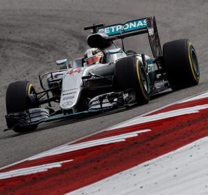 Hamilton en el GP de Estados Unidos Hamilton en el GP de Estados Unidos