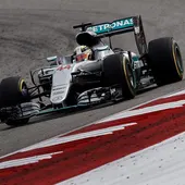 Hamilton en el GP de Estados Unidos Hamilton en el GP de Estados Unidos