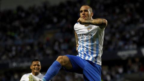 Sandro Ram&iacute;rez celebra su gol ante el Legan&eacute;s
