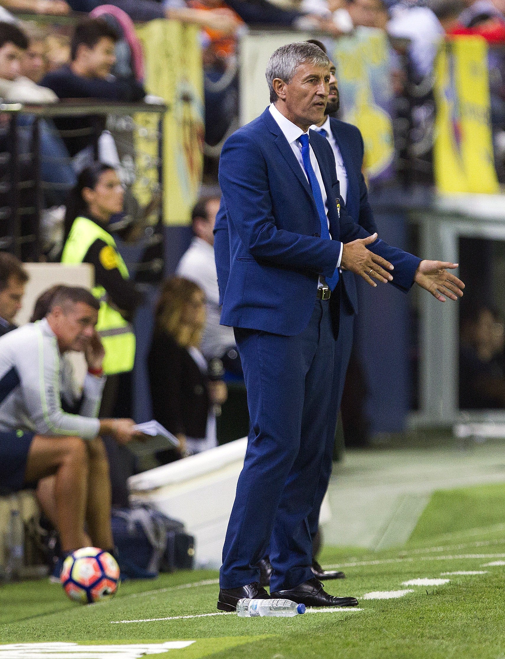 Setién, sobre el penalti: "La duda es si el árbitro hubiera tenido huevos a pitarlo al revés" Setién, sobre el penalti: "La duda es si el árbitro hubiera tenido huevos a pitarlo al revés"